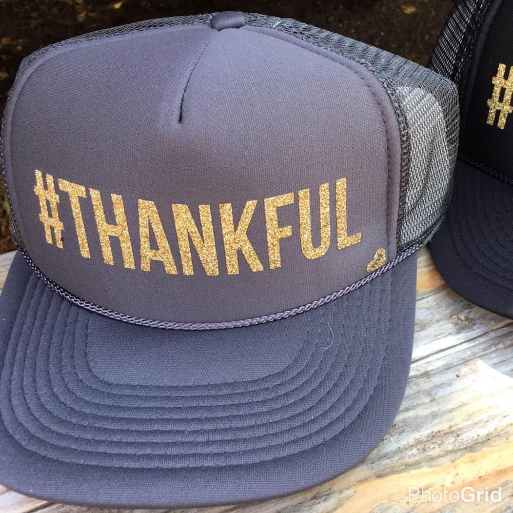Mother Trucker Hashtag Thankful Trucker Hat